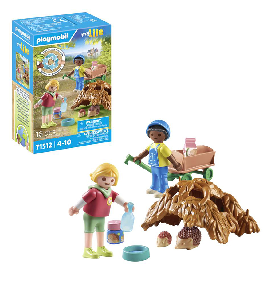 Playmobil City Life - Φροντίζοντας τους Σκαντζόχοιρους 71512