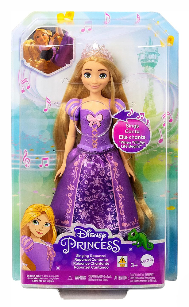 Mattel Disney Princess - Ραπουνζέλ Που Τραγουδάει Αγγλικά HPD41