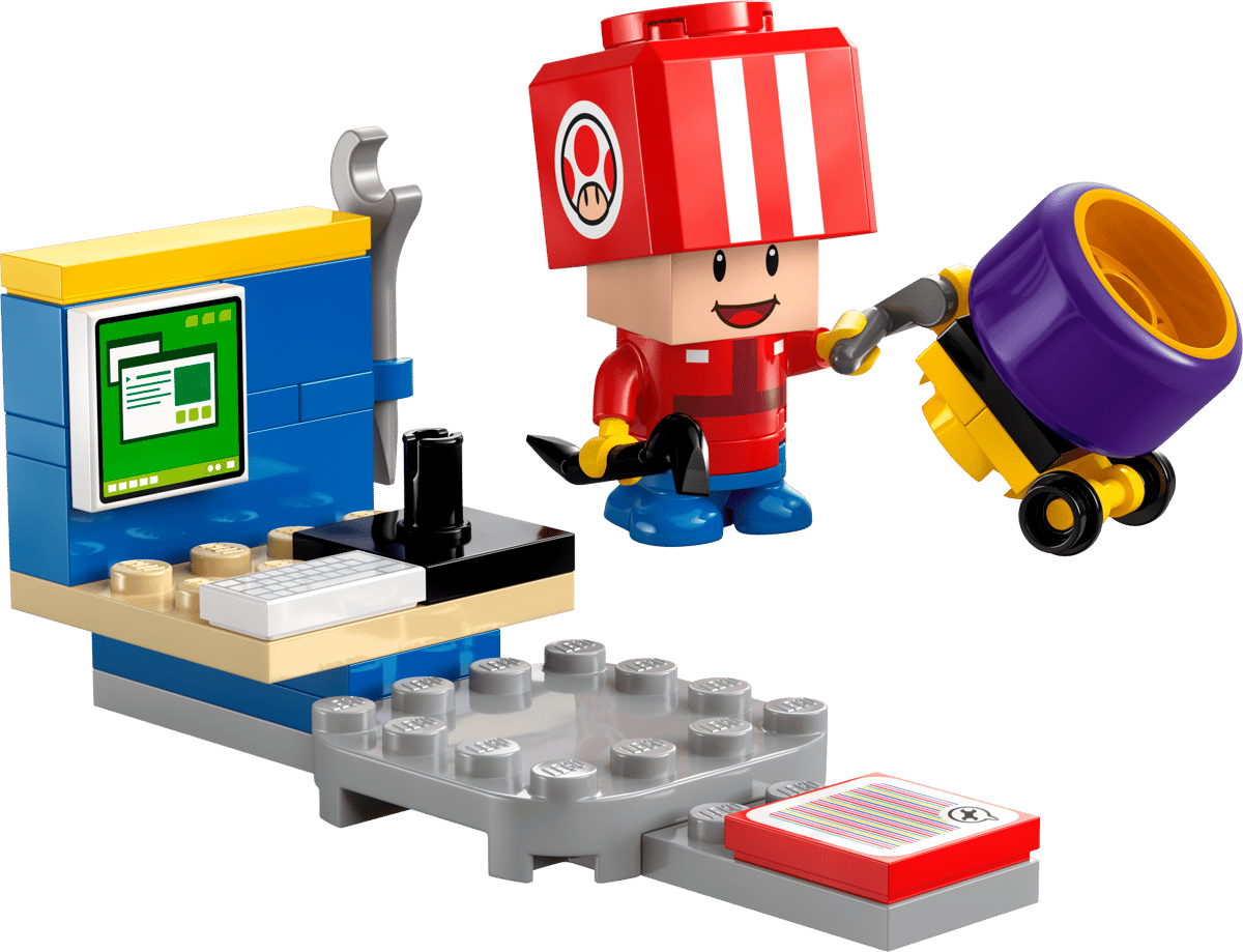 Lego Super Mario - Toad (Pit Crew) 30702