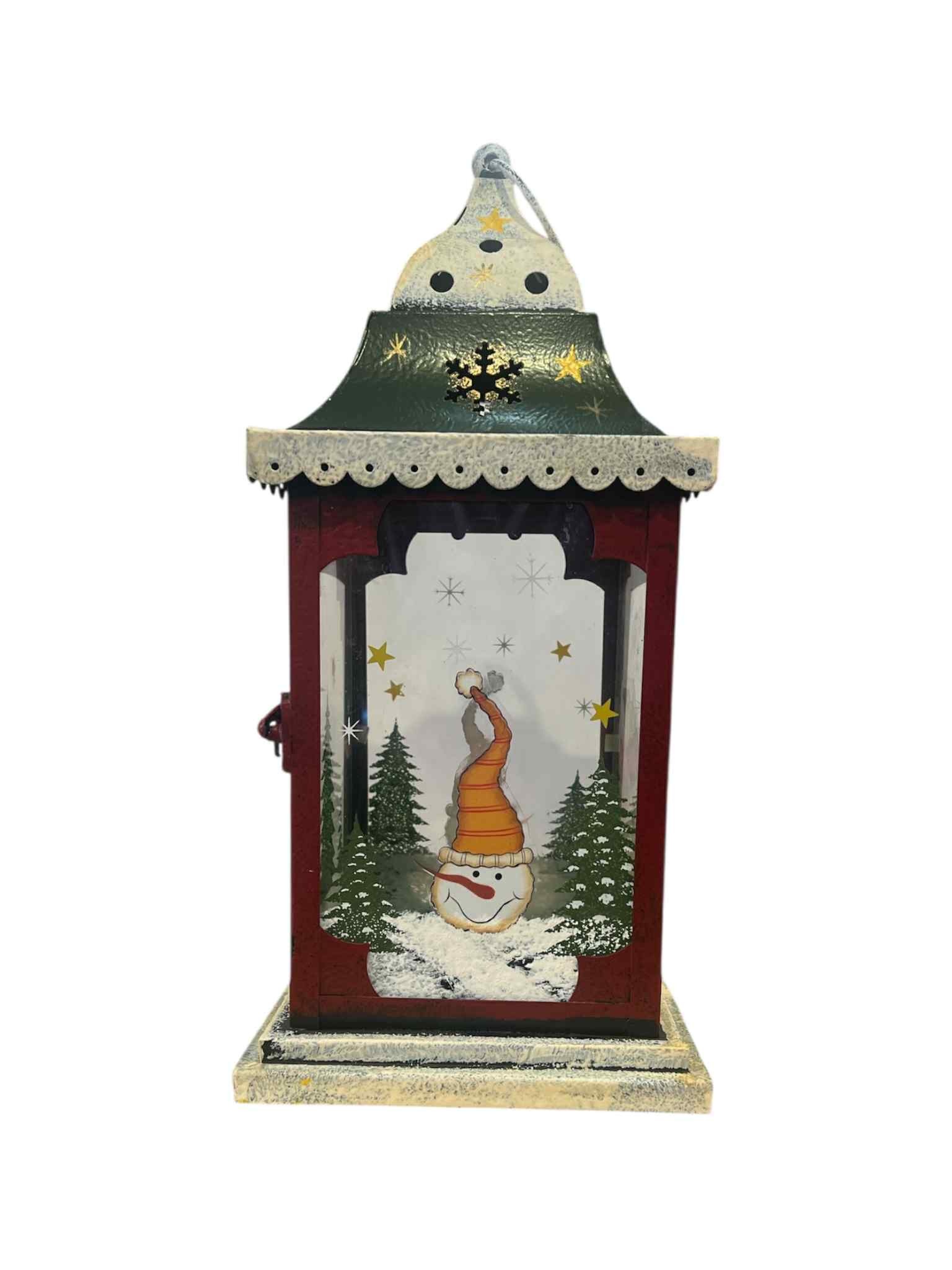 Νάκος ΑΒΕΕ – Διακοσμητικό Χριστουγεννιάτικο Φανάρι Με Χιονάνθρωπο 15x15x32εκ 3091812 Νάκος ΑΒΕΕ – Διακοσμητικό Χριστουγεννιάτικο Φανάρι Με Χιονάνθρωπο 15x15x32εκ 3091812