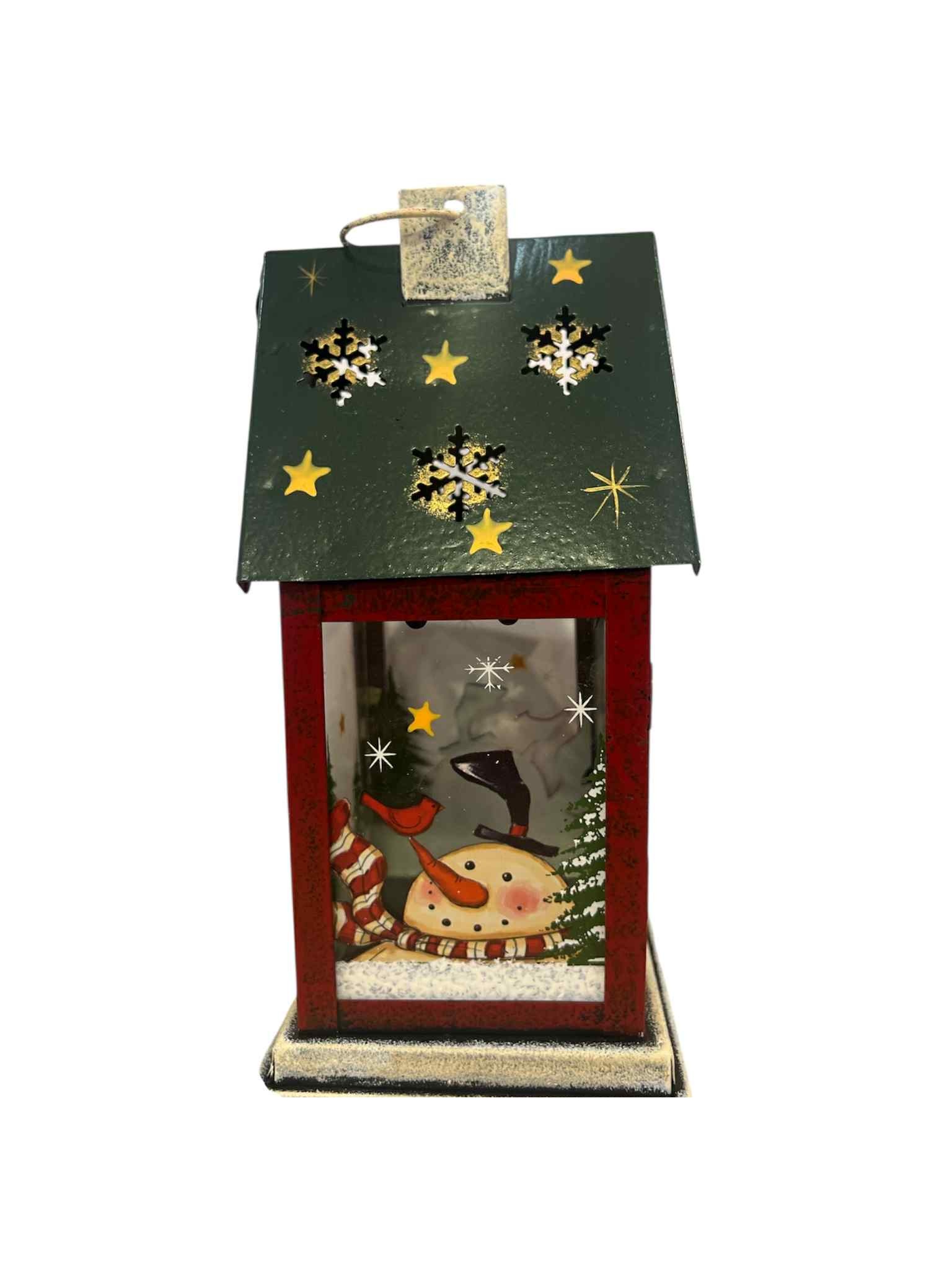 Νάκος ΑΒΕΕ – Διακοσμητικό Χριστουγεννιάτικο Φανάρι Με Χιονάνθρωπο 12x12x25εκ 3091813 Νάκος ΑΒΕΕ – Διακοσμητικό Χριστουγεννιάτικο Φανάρι Με Χιονάνθρωπο 12x12x25εκ 3091813