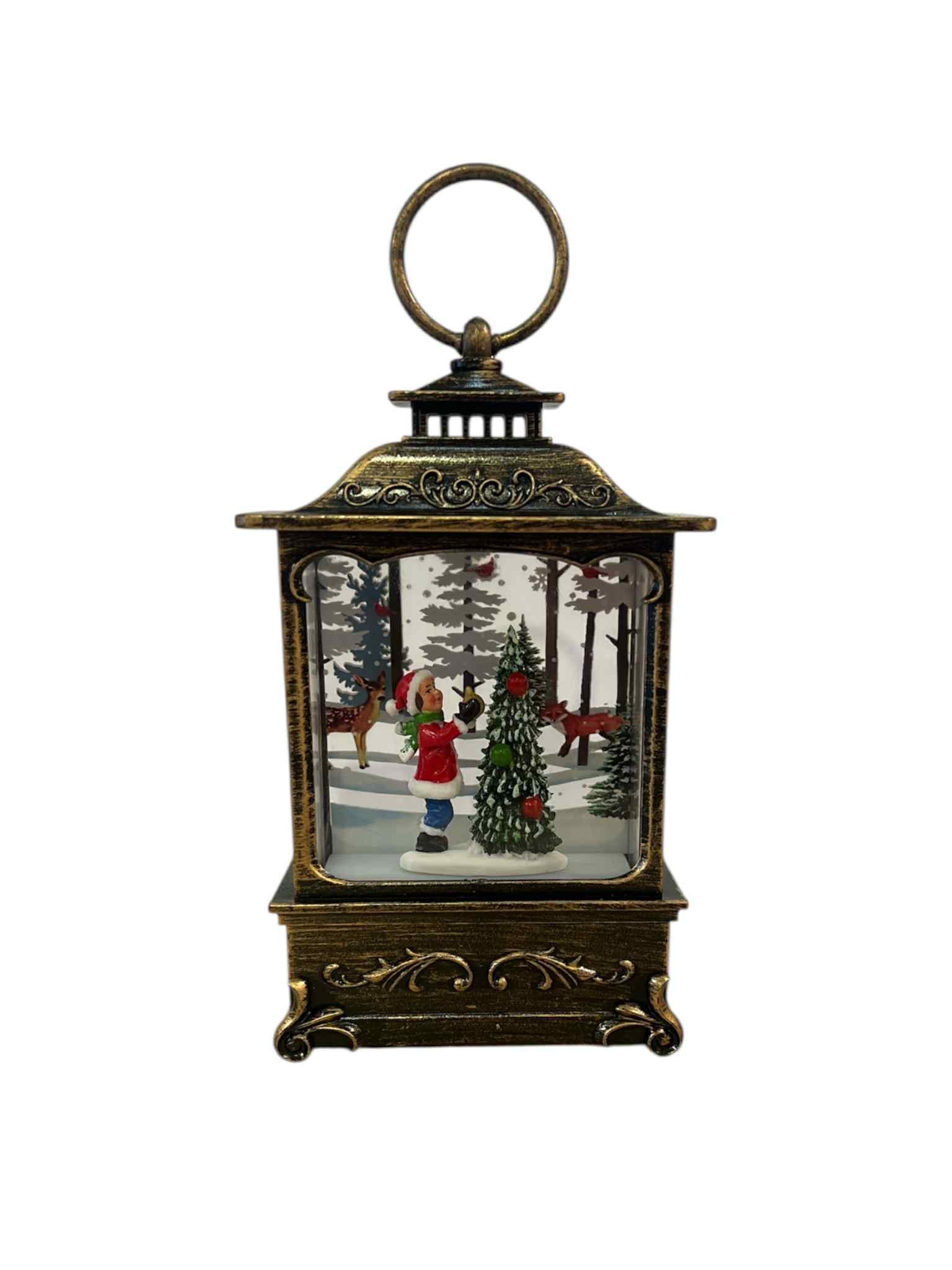 Νάκος ΑΒΕΕ – Διακοσμητικό Χριστουγεννιάτικο Φανάρι Με Φως 8x3x13εκ 3092925