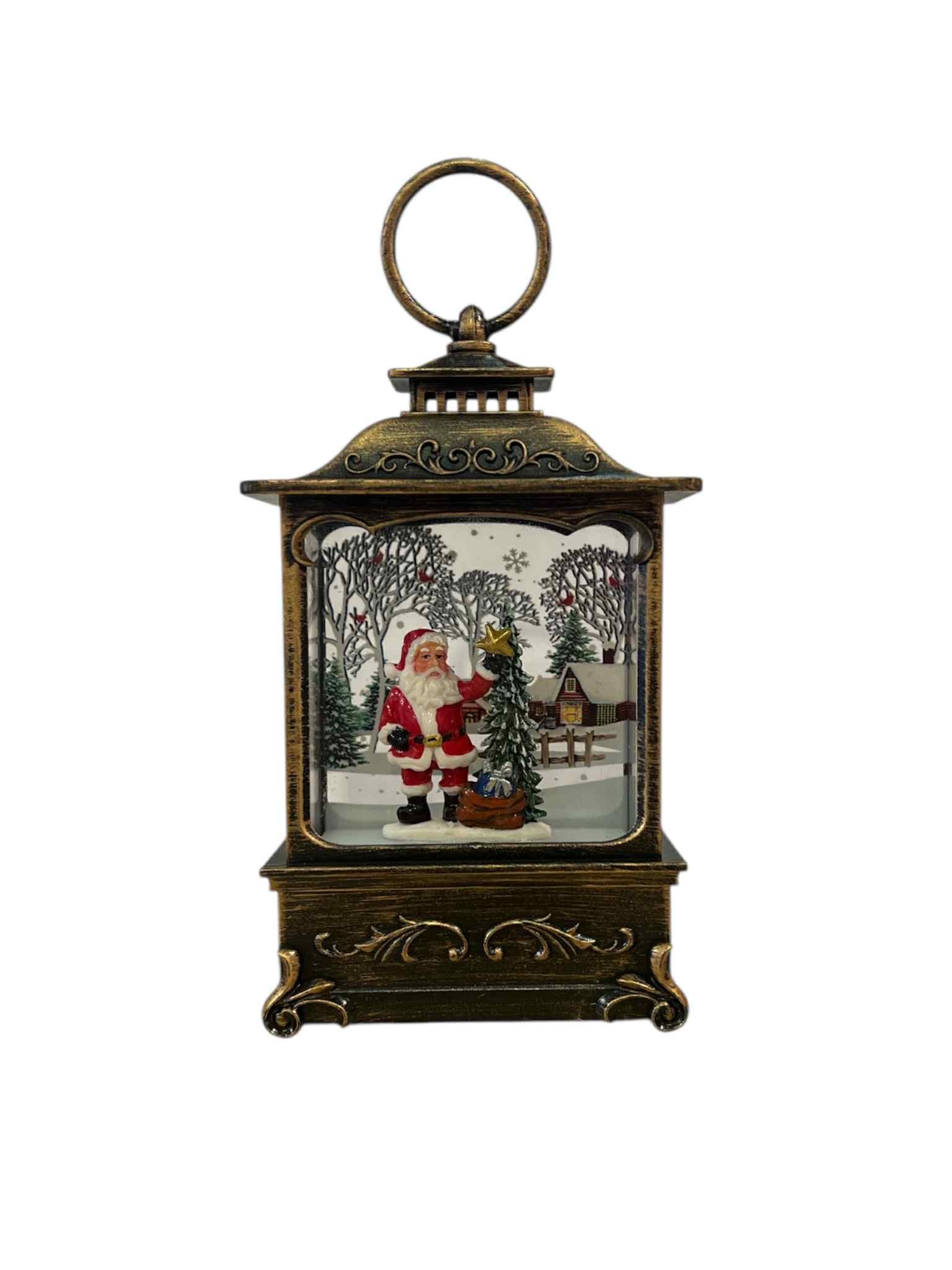 Νάκος ΑΒΕΕ – Διακοσμητικό Χριστουγεννιάτικο Φανάρι Με Φως 8x3x13εκ 3092925