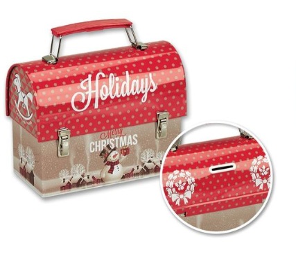 Νάκος ΑΒΕΕ - Μεταλλικό Κουτί Κουμπαράς Βαλιτσάκι, Χιονάνθρωπος 17x8.5x13εκ 3094133-2 Νάκος ΑΒΕΕ - Μεταλλικό Κουτί Κουμπαράς Βαλιτσάκι, Χιονάνθρωπος 17x8.5x13εκ 3094133-2