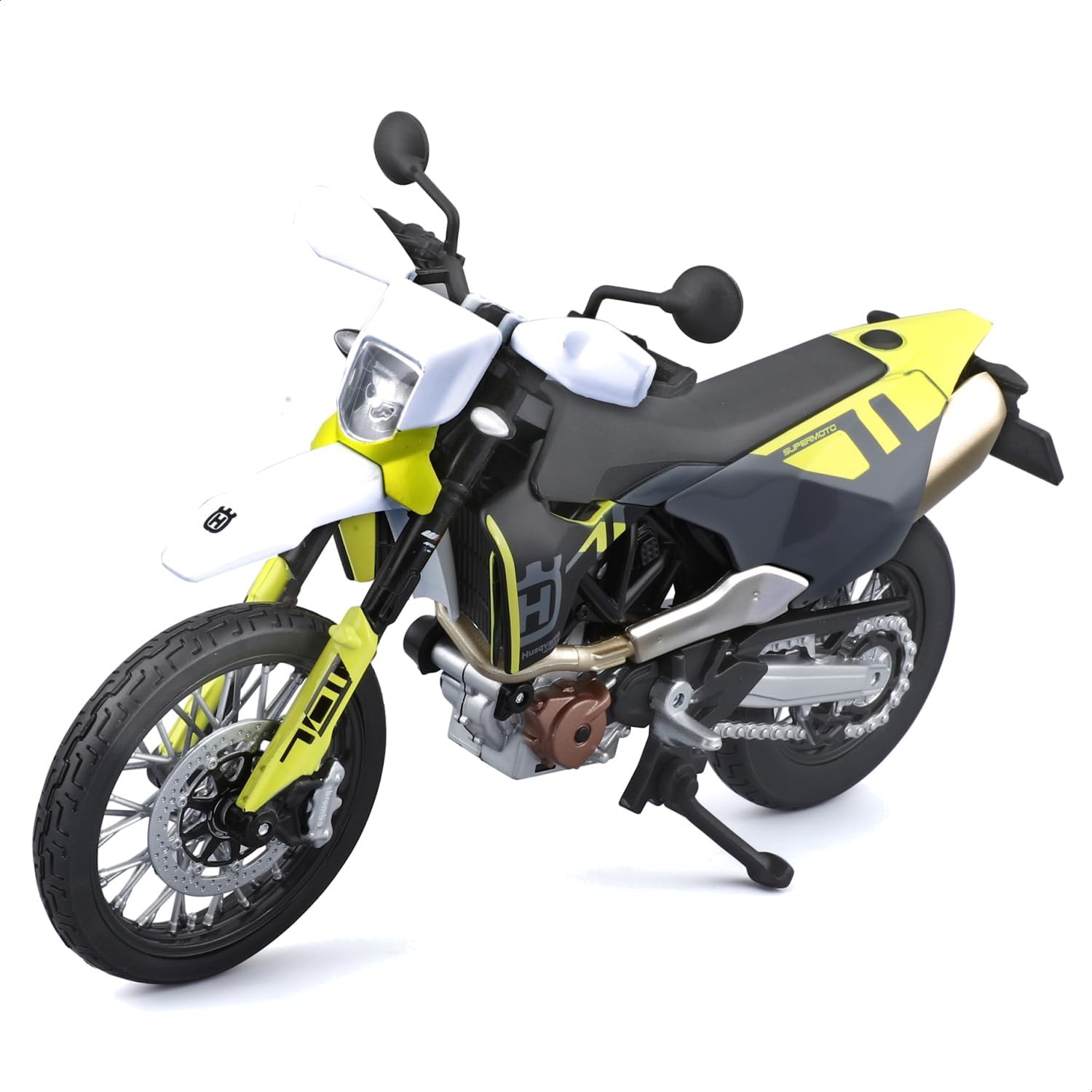 Maisto - 1:12 Motorcycles, 2023 Husqvarna 701 Supermoto 31101-23093