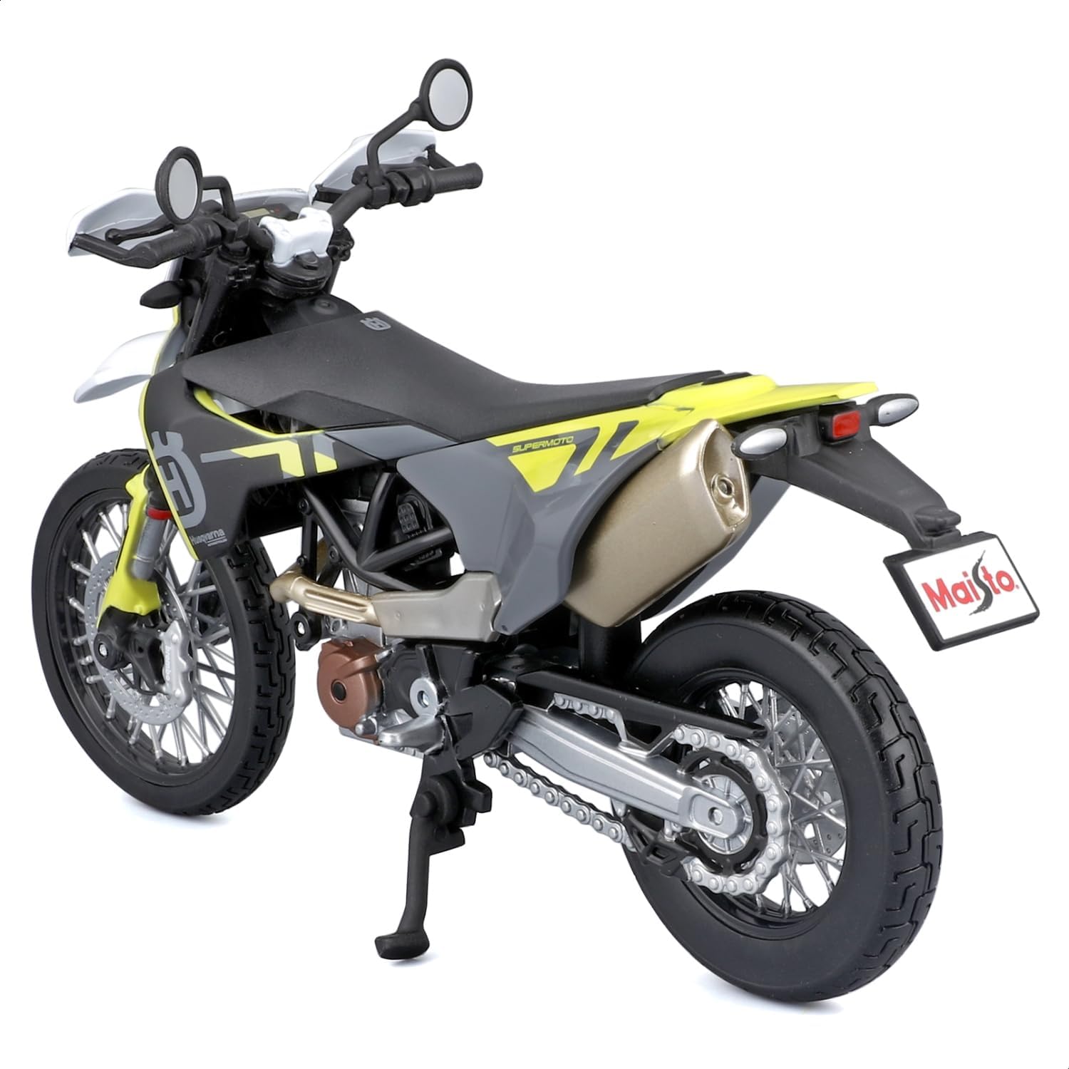 Maisto - 1:12 Motorcycles, 2023 Husqvarna 701 Supermoto 31101-23093