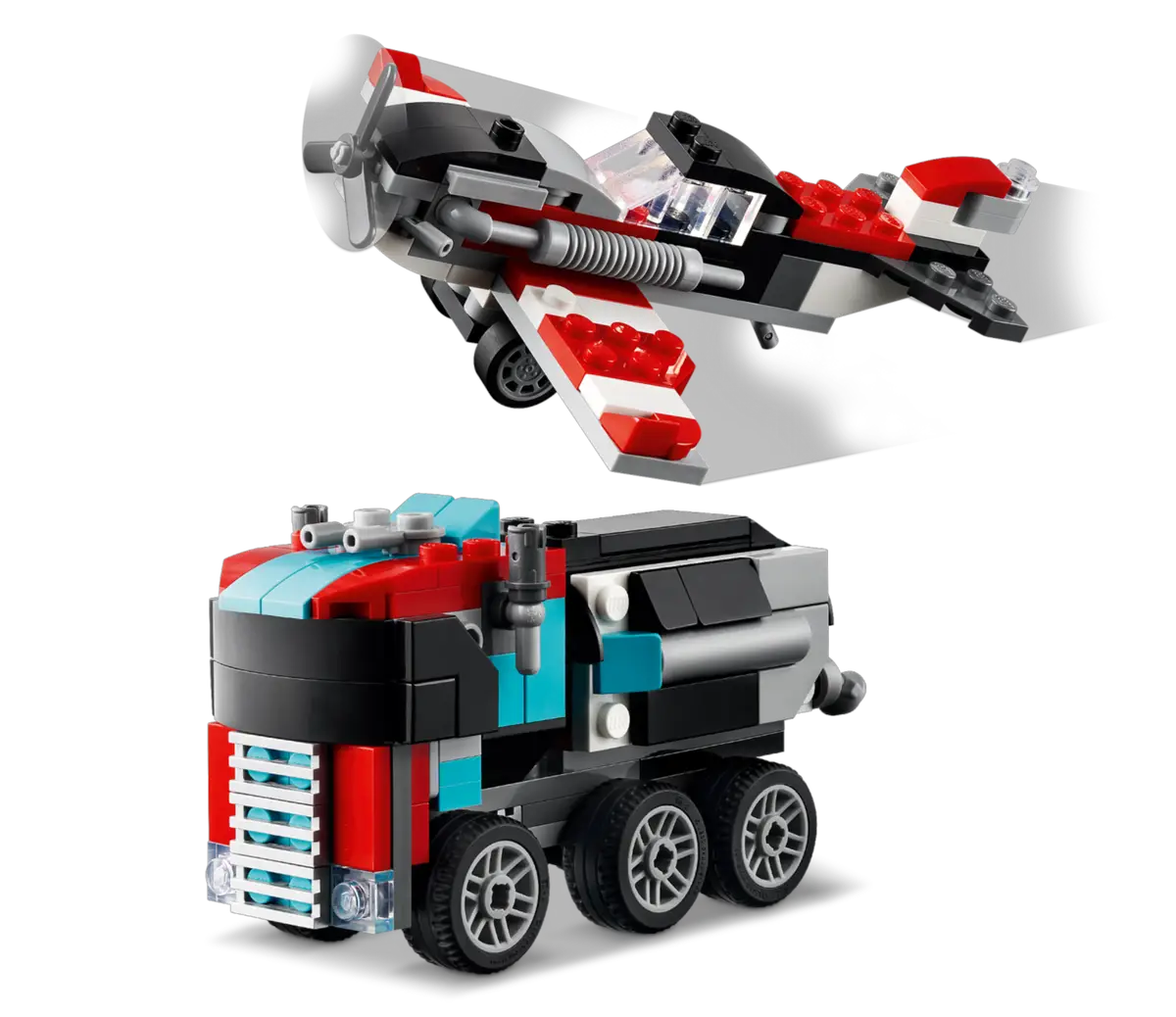 Lego Creator - Flatbed Truck With Helicopter 31146