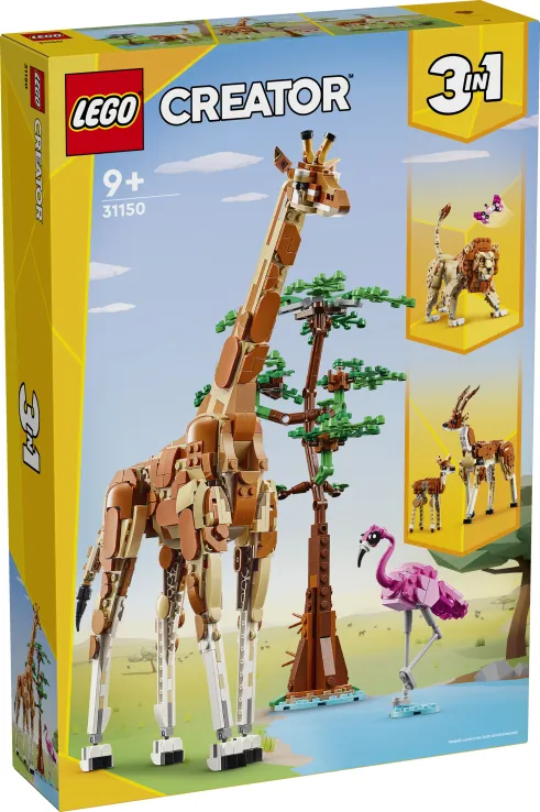 Lego Creator - Wild Safari Animals 31150