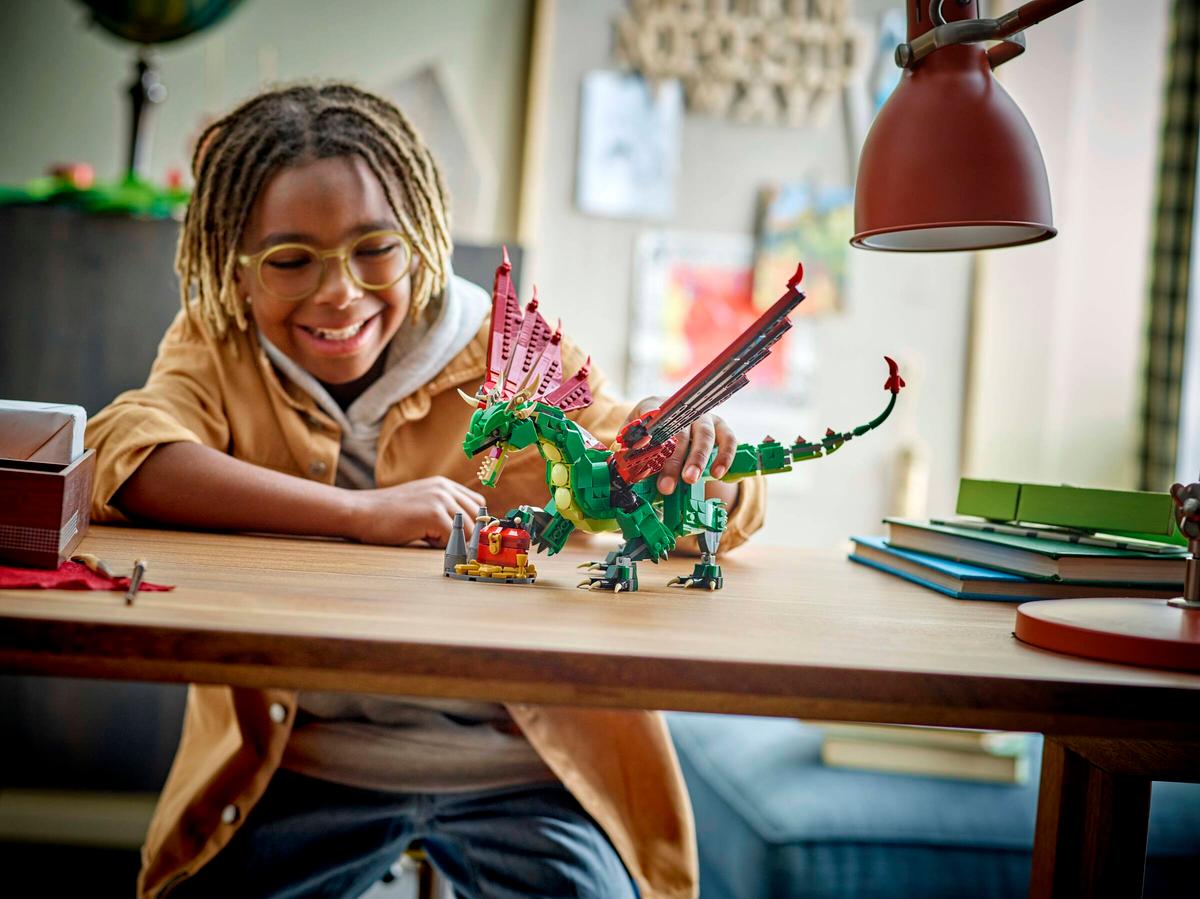 Lego Creator - 3in1 Medieval Dragon 31161