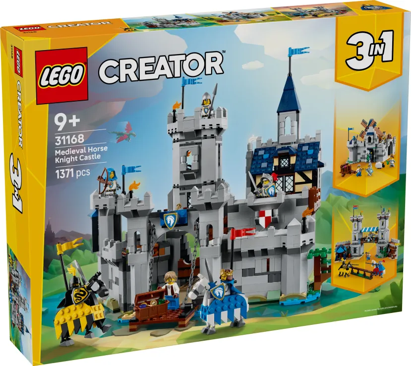 Lego Creator - Medieval Horse Knight Castle 31168