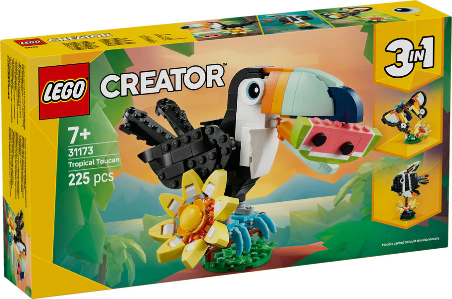 Lego Creator - Wild Animals, Tropical Toucan 31173