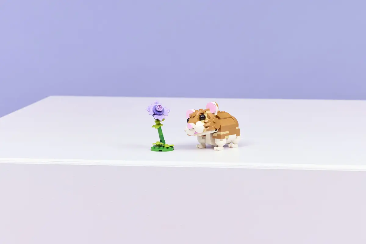 Lego Creator - Cute Hamster With A Flower 31376
