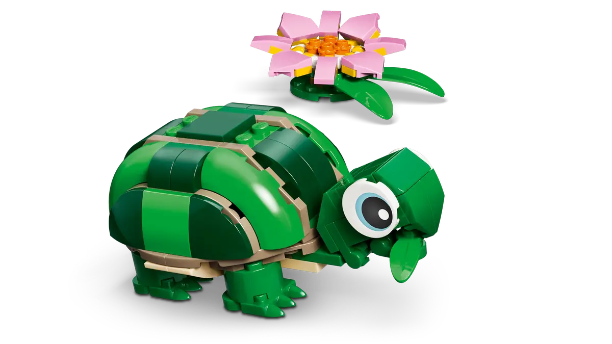 Lego Creator - Turtle With A Water Lily Flower 31377