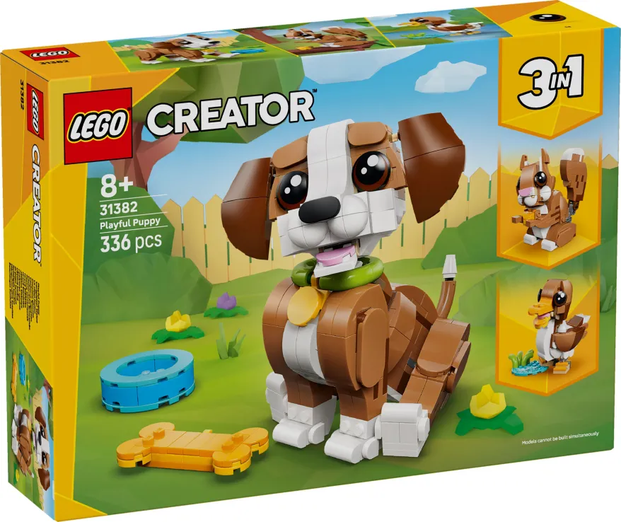 Lego Creator - Cute Animals: Playful Puppy Dog 31382