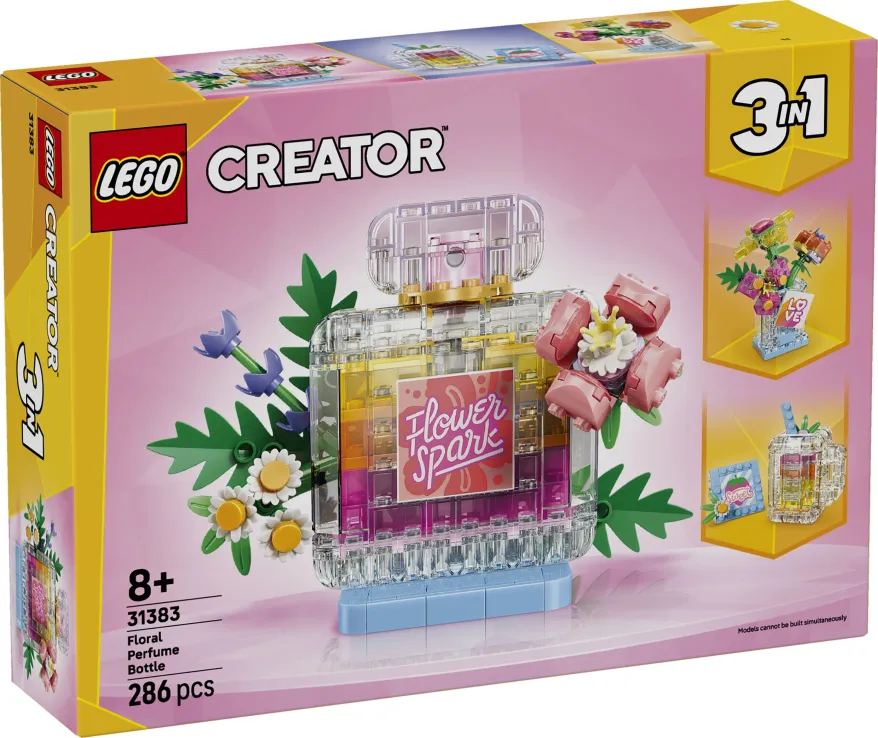 Lego Creator - Floral Decor Perfume Bottle 31383