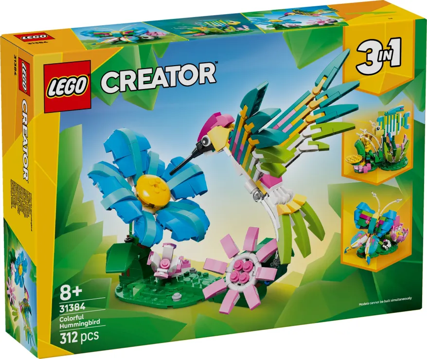 Lego Creator - Wild Animals: Colorful Hummingbird 31384