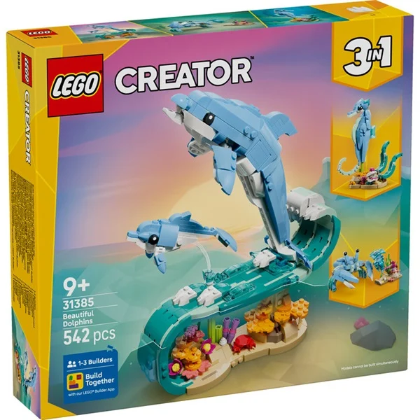 Lego Creator - Sea Animals Beautiful Dolphins 31385