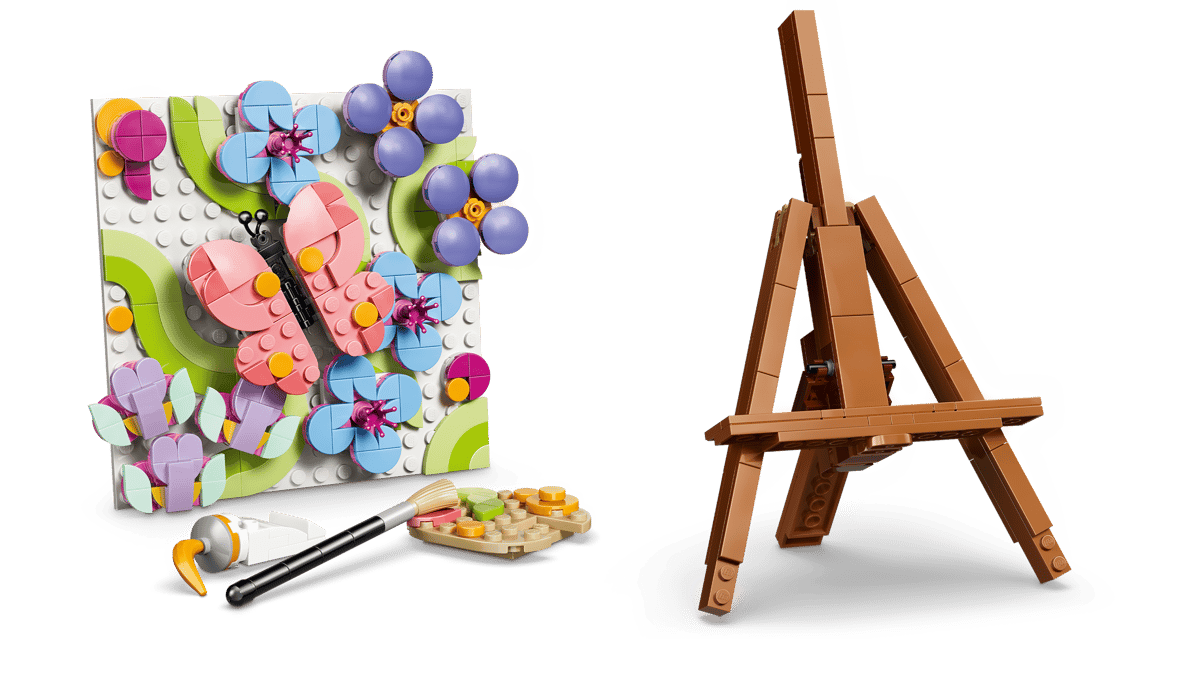Lego Creator - Floral Art Decor Painting 31390