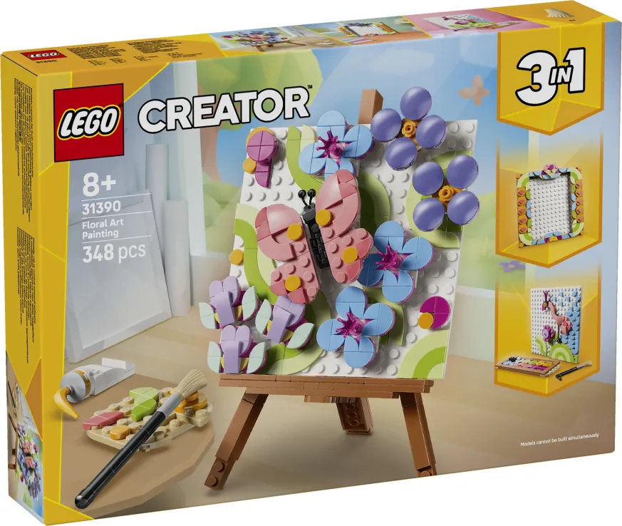 Lego Creator - Floral Art Decor Painting 31390