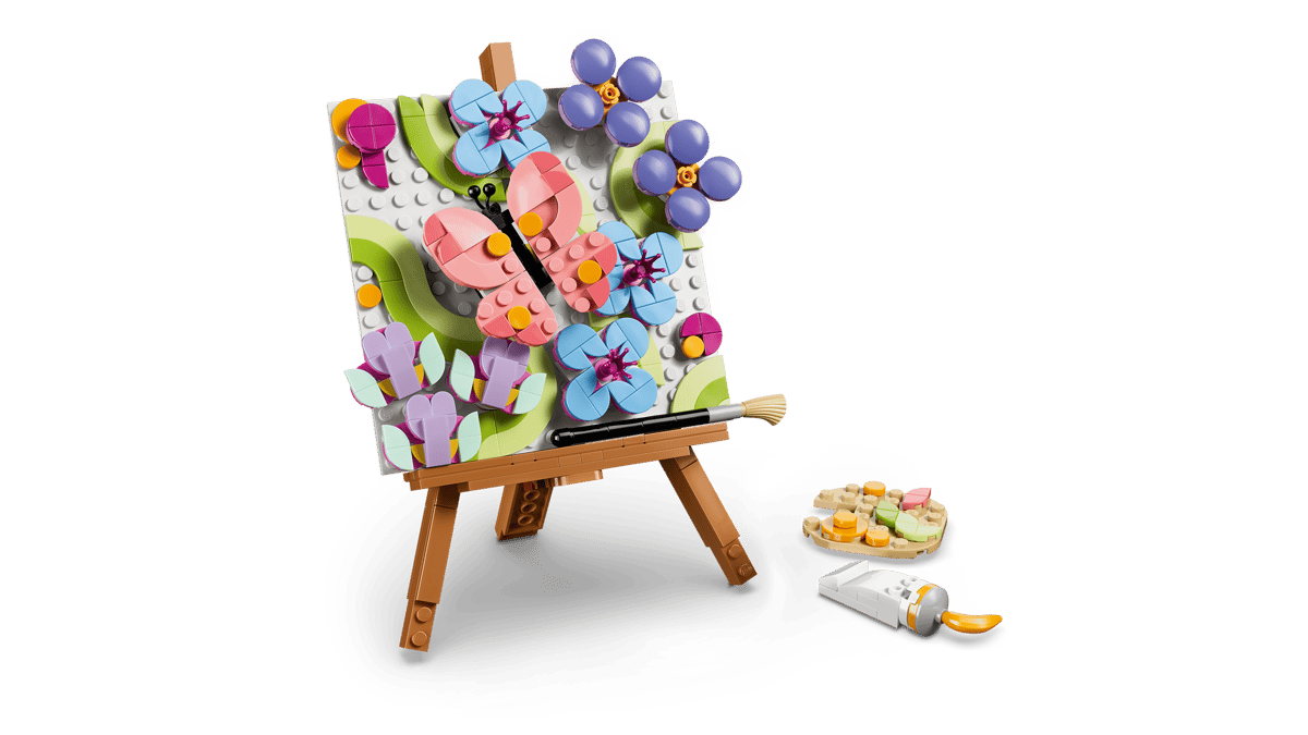 Lego Creator - Floral Art Decor Painting 31390