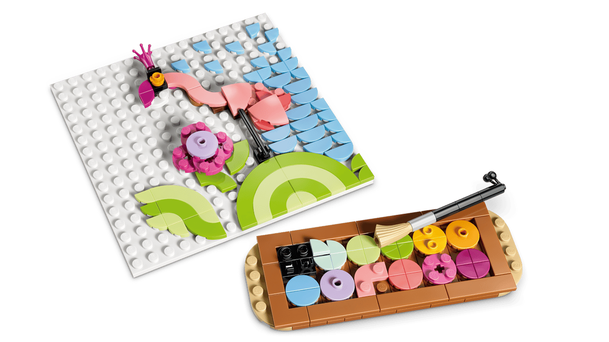 Lego Creator - Floral Art Decor Painting 31390