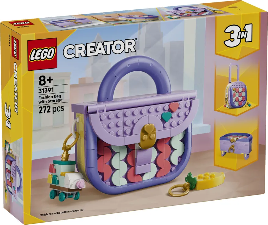 Lego Creator - Art Fashion Bag With Storage 31391