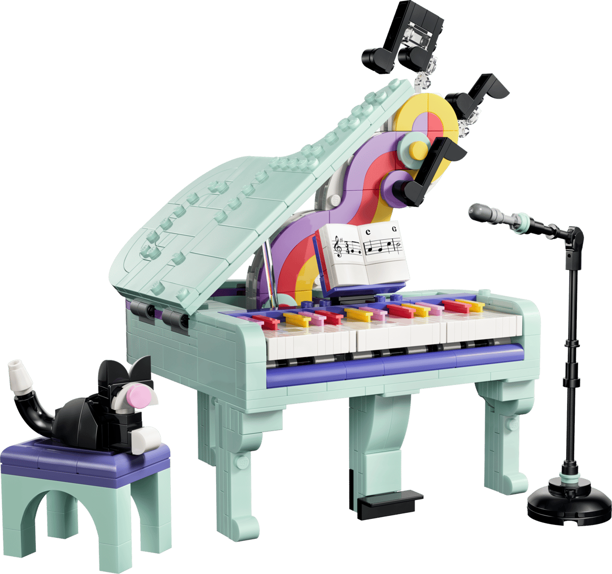 Lego Creator - Music Decor Piano With Cat 31392