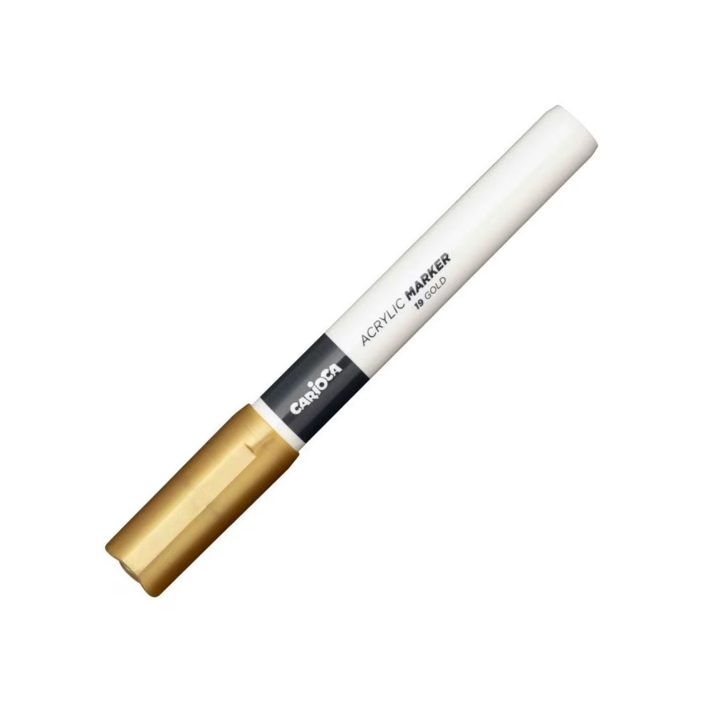 Carioca - Ακρυλικός Μαρκαδόρος 2mm Gold (19) 31419