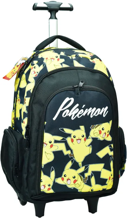 Gim – Τσάντα Τρόλεϊ Δημοτικού, Pokemon Pikachu 316-11074