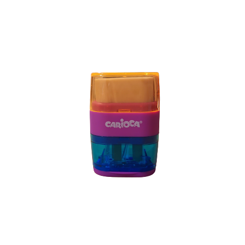 Carioca - Γόμα Και Ξύστρα, Μωβ 33006