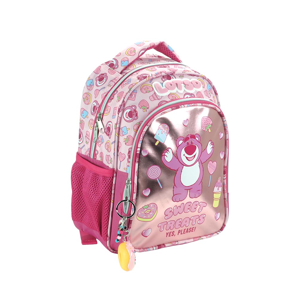 Gim – Τσάντα Πλάτης Νηπιαγωγείου 2 Θήκες, Toy Story Lotso 332-80054
