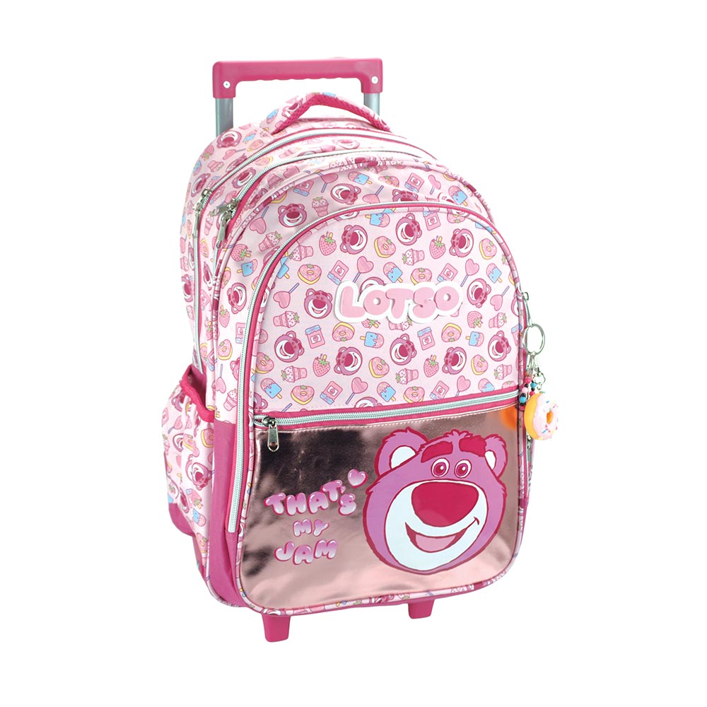 Gim - Σακίδιο Τρόλεϊ Δημοτικού 3 Θήκες, Toy Story, Lotso 332-80074