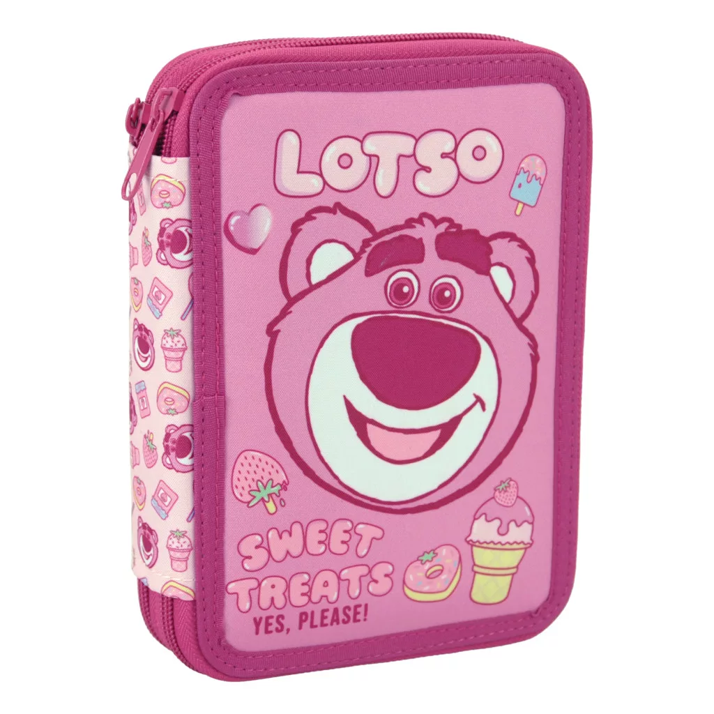 Gim – Κασετίνα Διπλή Γεμάτη, Toy Story, Lotso 332-80100