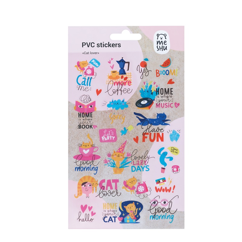 Meshu - PVC Αυτοκόλλητα, Cat Lover 332391