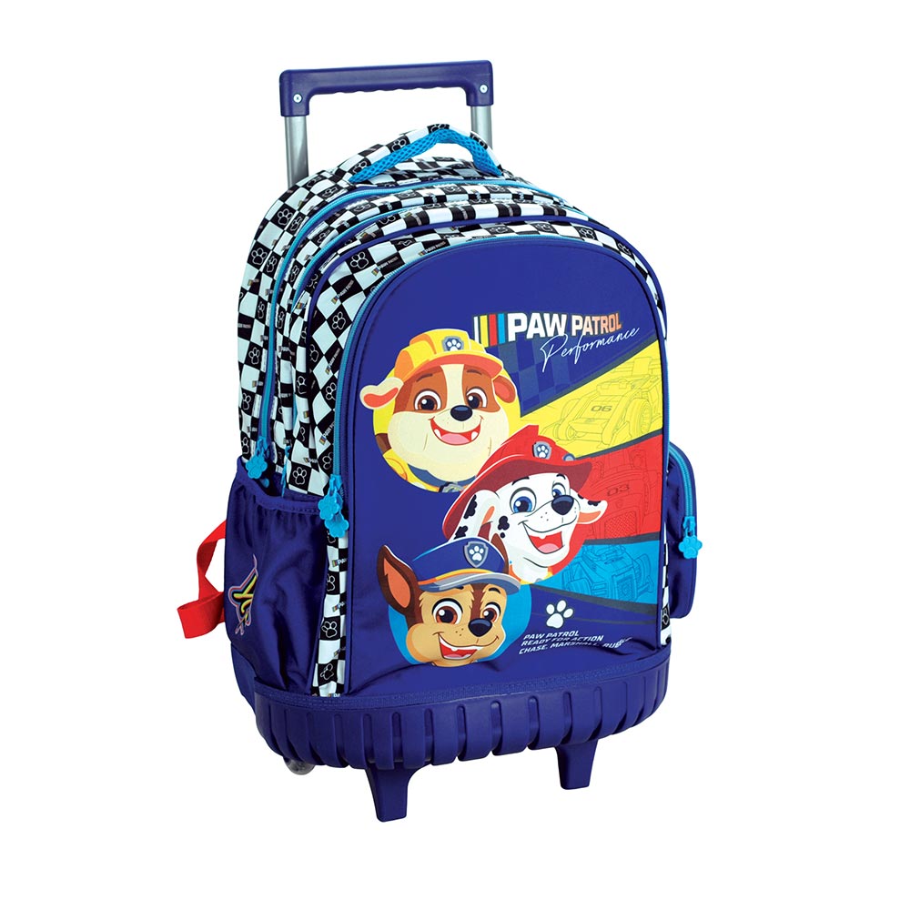 Gim – Τσάντα Τρόλεϊ Δημοτικού, Paw Patrol Racing 334-68078