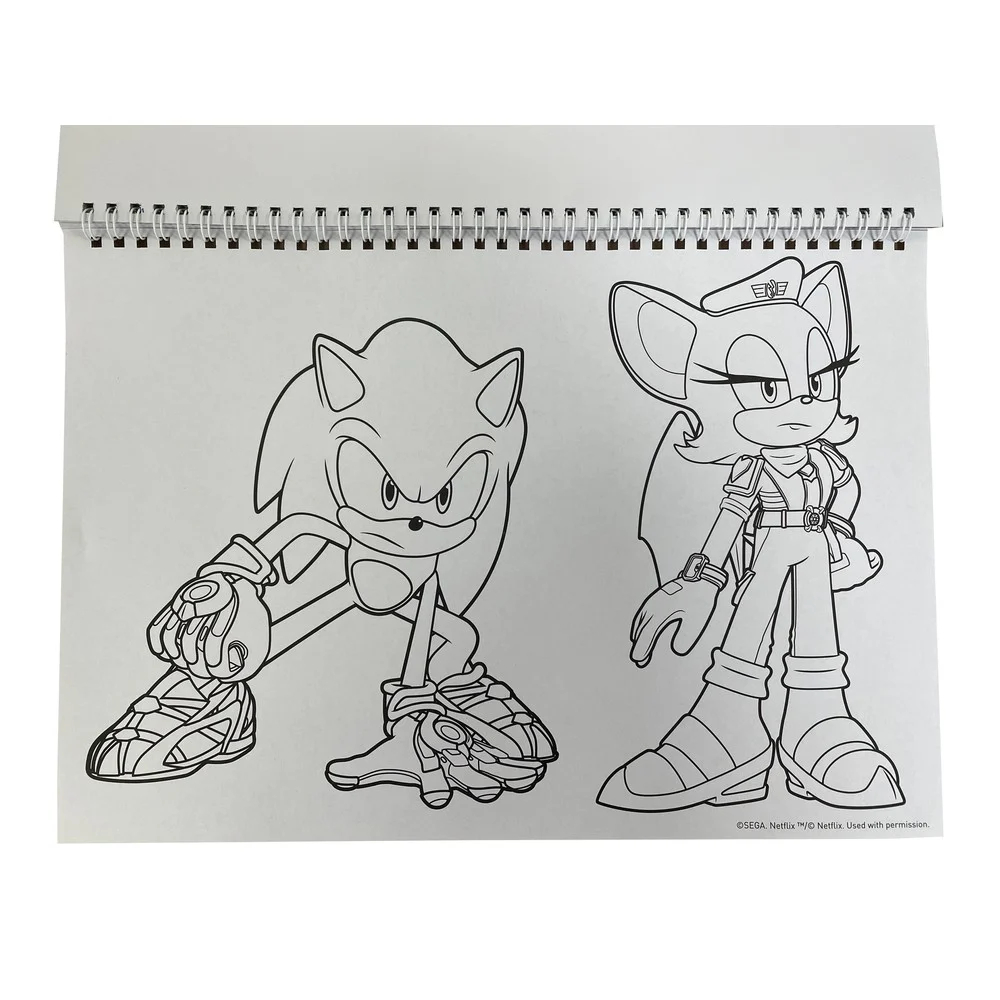Gim - Μπλοκ Ζωγραφικής Sonic Prime 40Φ 23x33cm 334-84416 Gim - Μπλοκ Ζωγραφικής Sonic Prime 40Φ 23x33cm 334-84416