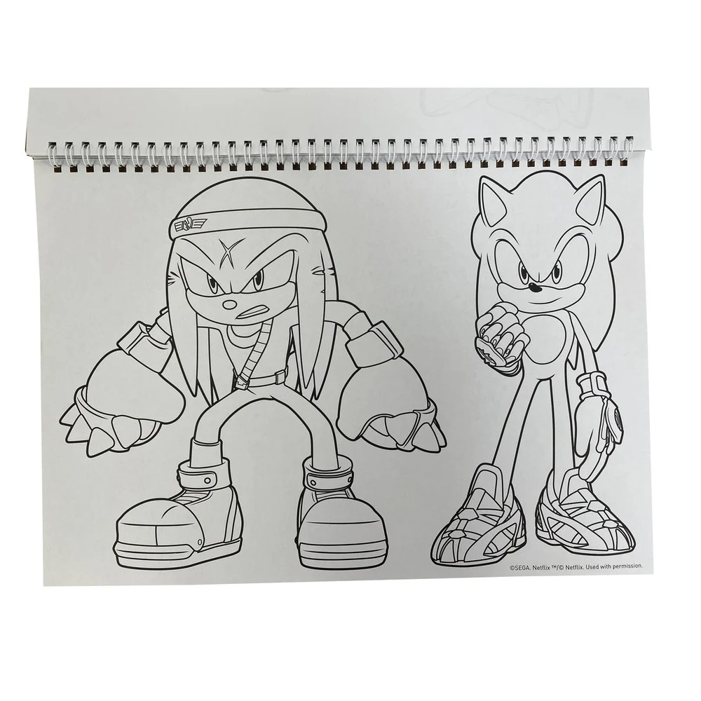 Gim - Μπλοκ Ζωγραφικής Sonic Prime 40Φ 23x33cm 334-84416 Gim - Μπλοκ Ζωγραφικής Sonic Prime 40Φ 23x33cm 334-84416