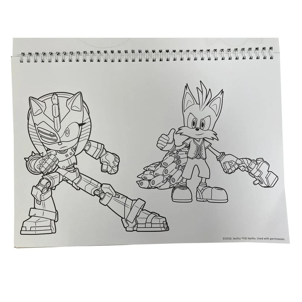 Gim - Μπλοκ Ζωγραφικής Sonic Prime 40Φ 23x33cm 334-84416 Gim - Μπλοκ Ζωγραφικής Sonic Prime 40Φ 23x33cm 334-84416