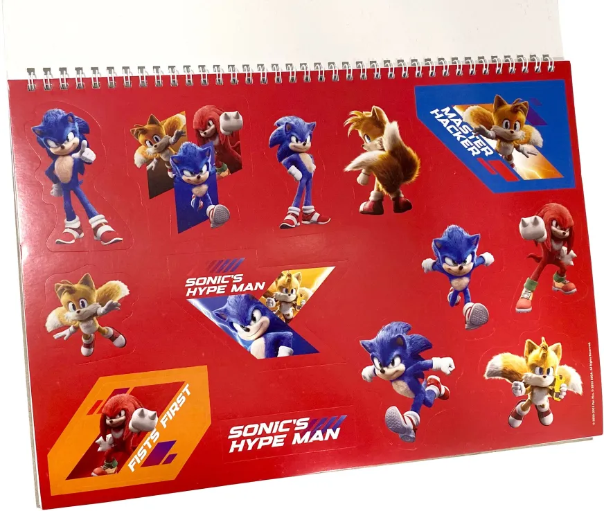 Gim - Μπλοκ Ζωγραφικής Sonic 40Φ 23x33cm 334-86416 Gim - Μπλοκ Ζωγραφικής Sonic 40Φ 23x33cm 334-86416
