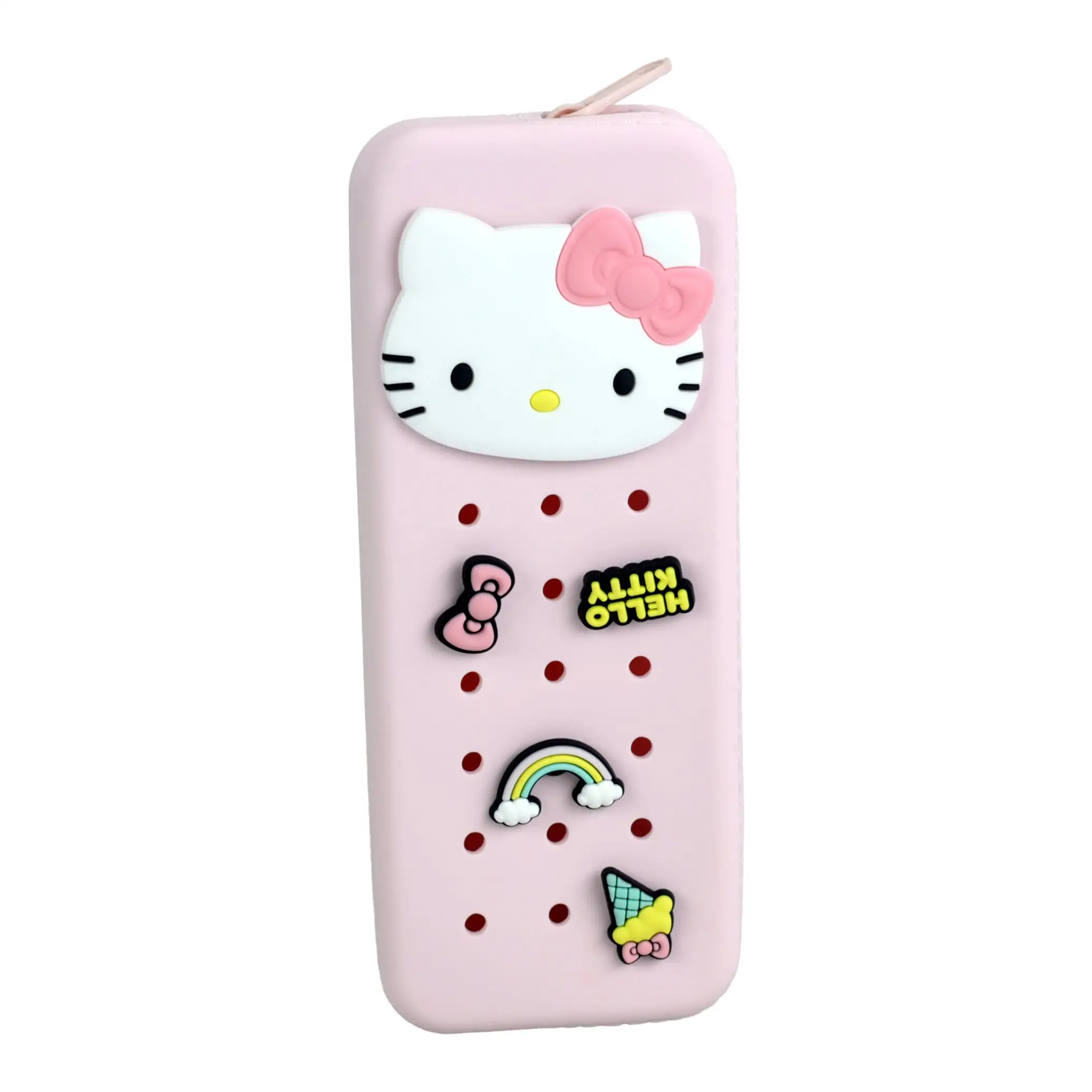 Gim - Κασετίνα Σιλικόνης Με Pins Ροζ, Hello Kitty 335-77152