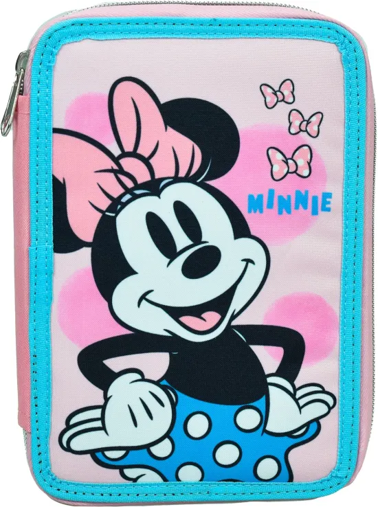 Gim – Κασετίνα Διπλή Γεμάτη, Minnie Polka Dot Power 340-38100