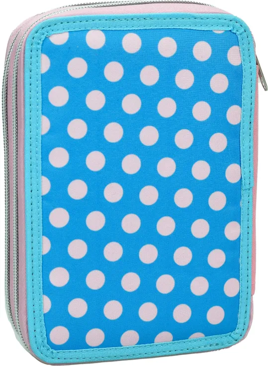 Gim – Κασετίνα Διπλή Γεμάτη, Minnie Polka Dot Power 340-38100