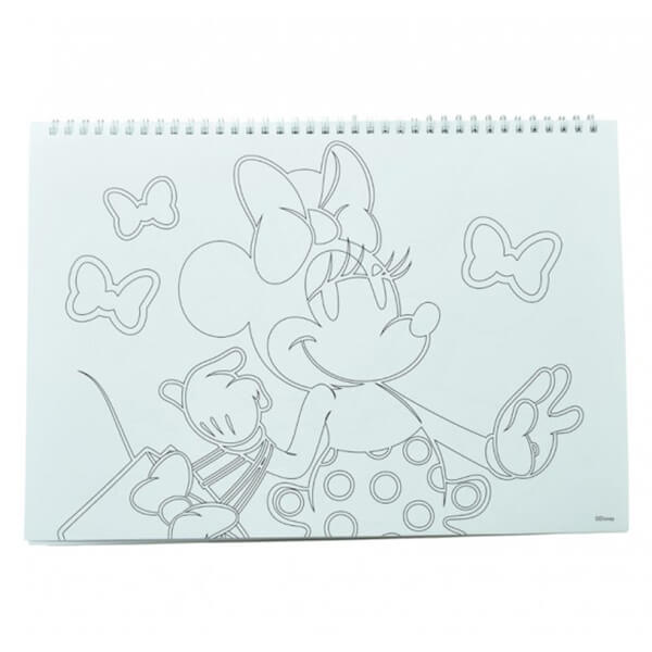 Gim - Μπλοκ Ζωγραφικής Minnie 40Φ 23x33cm 340-38416 Gim - Μπλοκ Ζωγραφικής Minnie 40Φ 23x33cm 340-38416