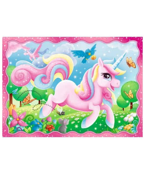 Trefl - Puzzle 4 in 1, Unicorns 54/48/35/70 Pcs 34389 Trefl - Puzzle 4 in 1, Unicorns 54/48/35/70 Pcs 34389