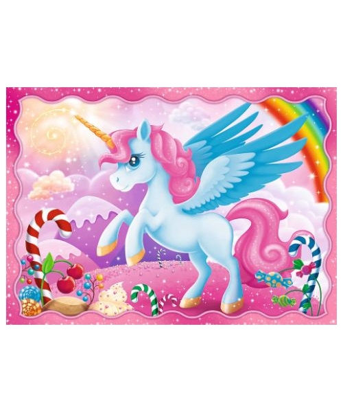 Trefl - Puzzle 4 in 1, Unicorns 54/48/35/70 Pcs 34389 Trefl - Puzzle 4 in 1, Unicorns 54/48/35/70 Pcs 34389