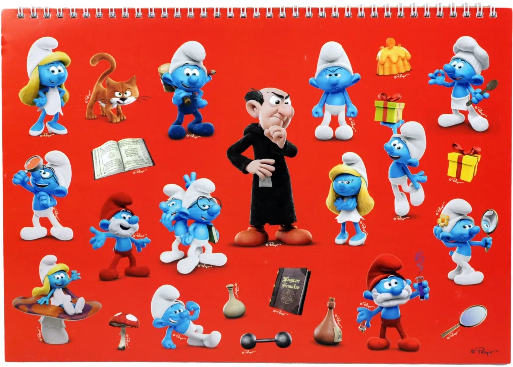 Gim - Μπλοκ Ζωγραφικής Smurfs 40Φ 23x33cm 344-24416 Gim - Μπλοκ Ζωγραφικής Smurfs 40Φ 23x33cm 344-24416