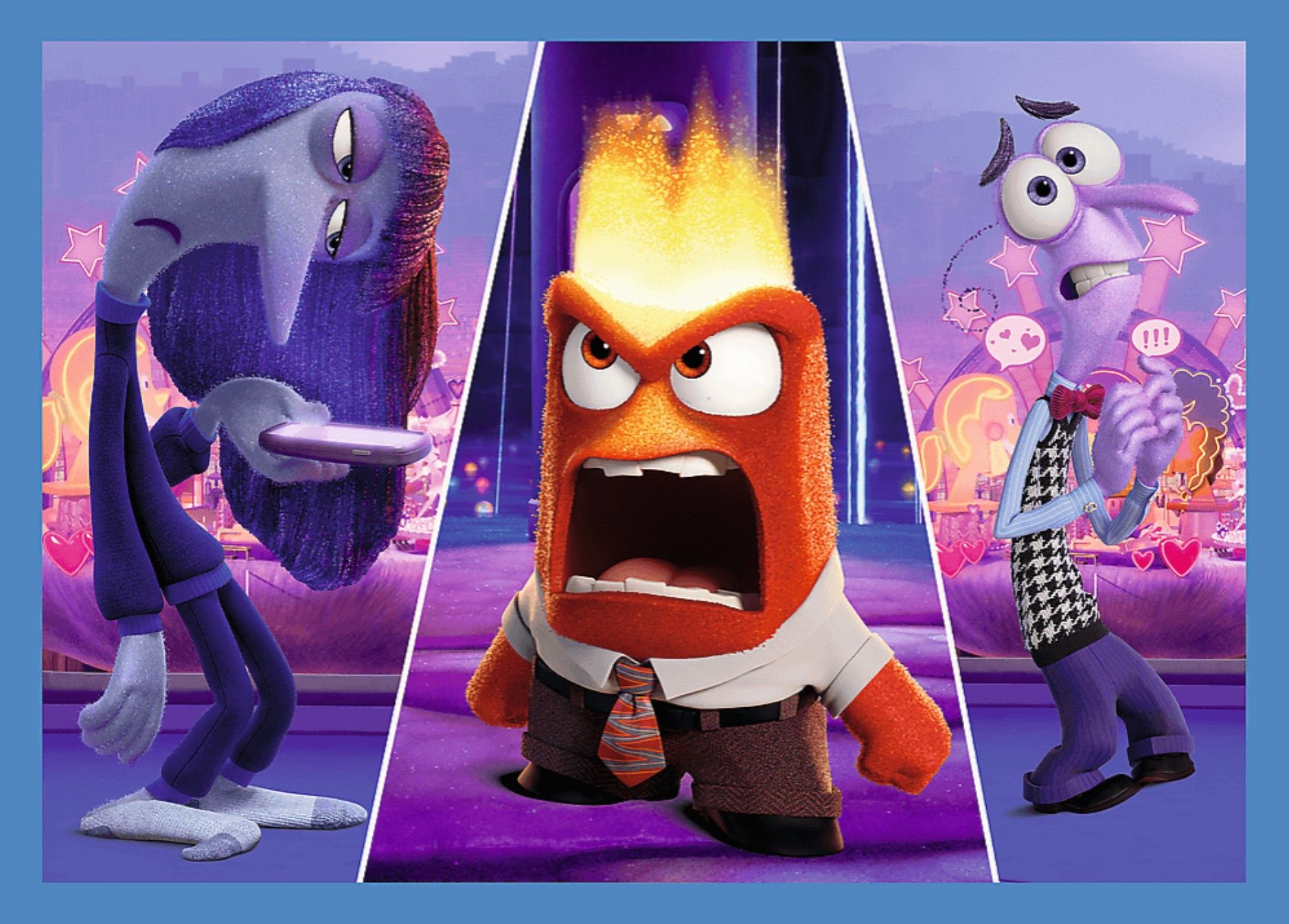 Trefl - Puzzle 4 in 1, Inside Out 2 Emotions Rule 54/48/35/70 Pcs 34652 Trefl - Puzzle 4 in 1, Inside Out 2 Emotions Rule 54/48/35/70 Pcs 34652