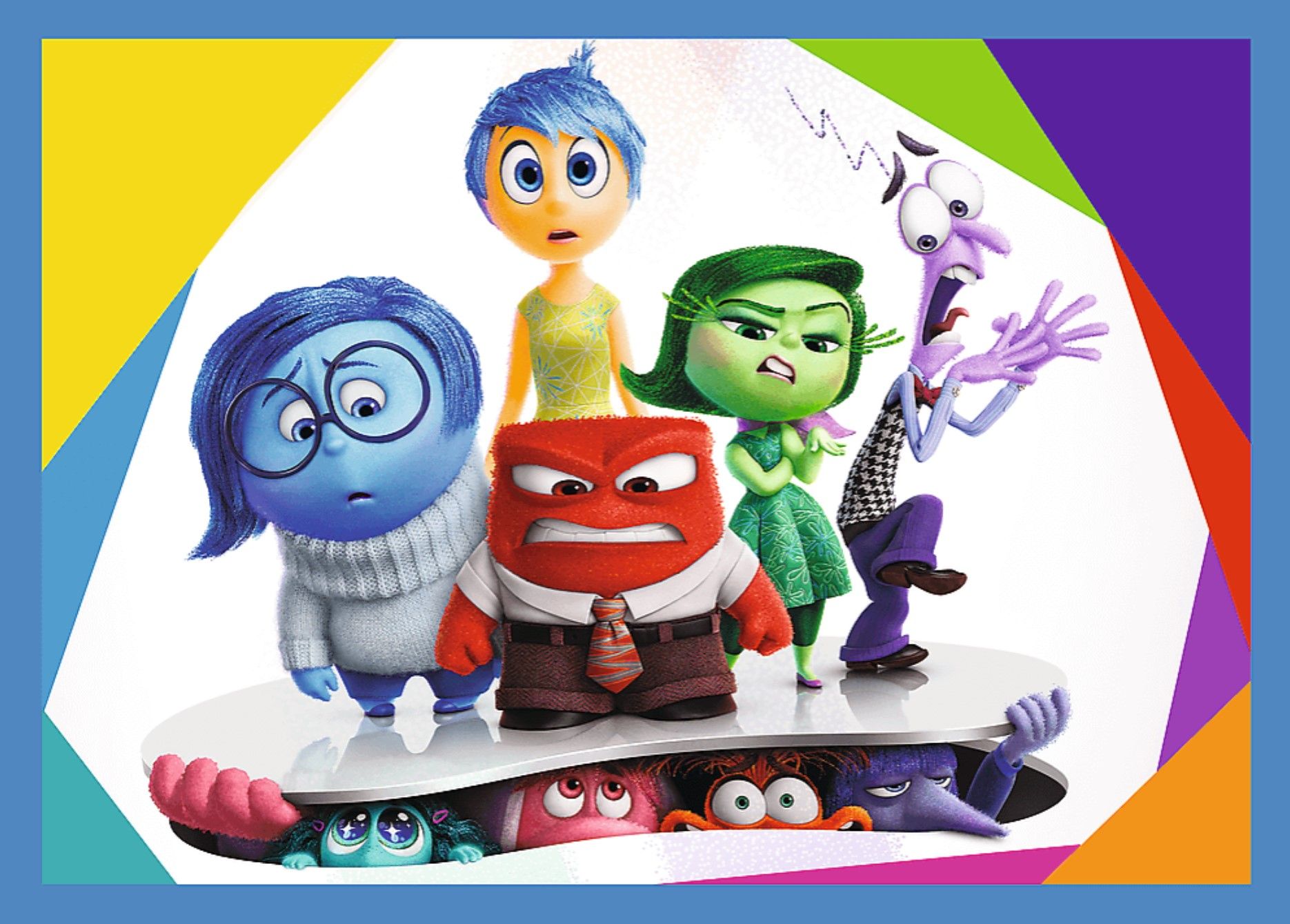 Trefl - Puzzle 4 in 1, Inside Out 2 Emotions Rule 54/48/35/70 Pcs 34652 Trefl - Puzzle 4 in 1, Inside Out 2 Emotions Rule 54/48/35/70 Pcs 34652