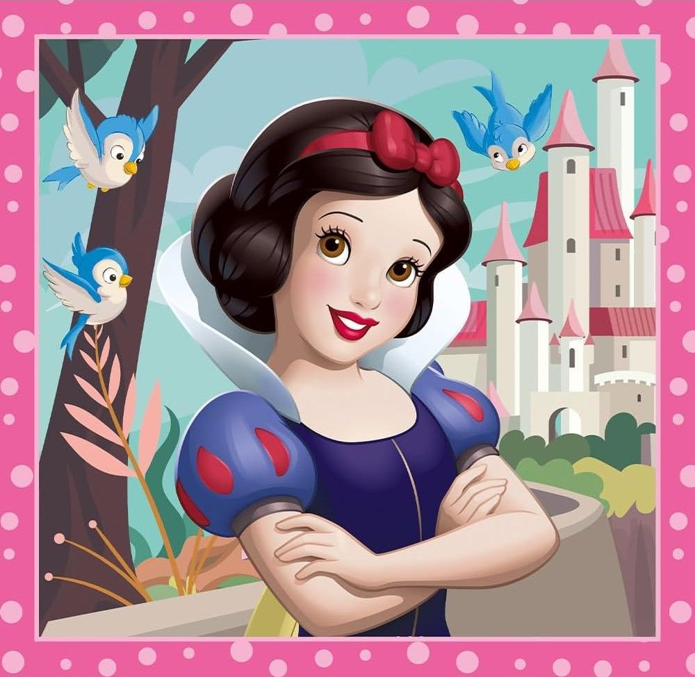 Trefl – Puzzle 3 in 1 Disney Princess 20/36/50 Pcs 34875