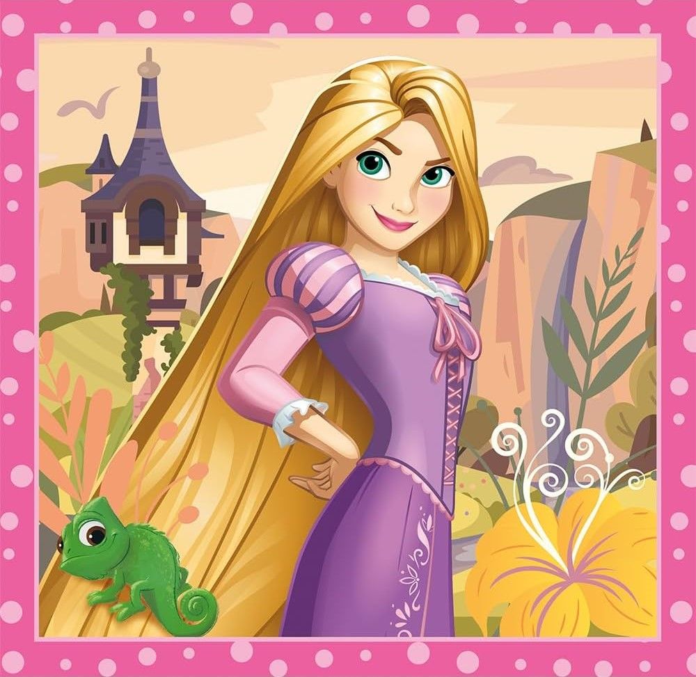 Trefl – Puzzle 3 in 1 Disney Princess 20/36/50 Pcs 34875